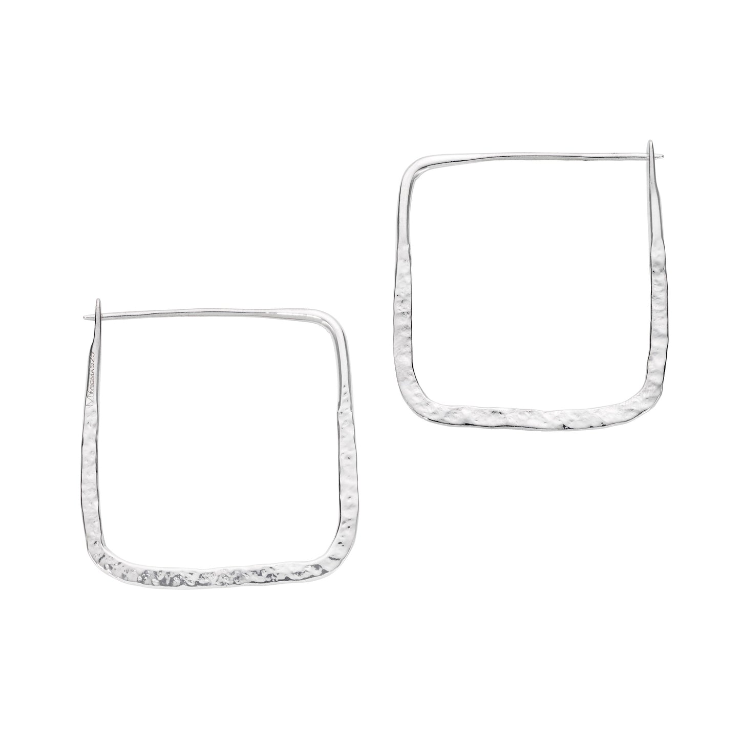CUBE Ohrringe Silber