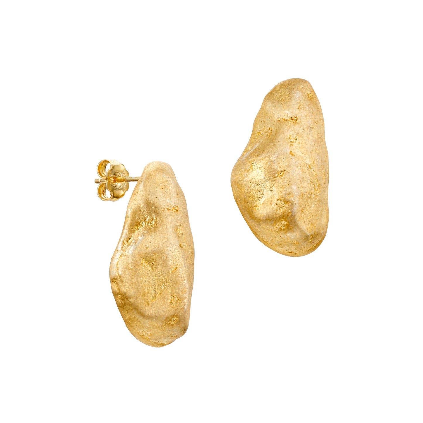 STONE Ohrringe Gold