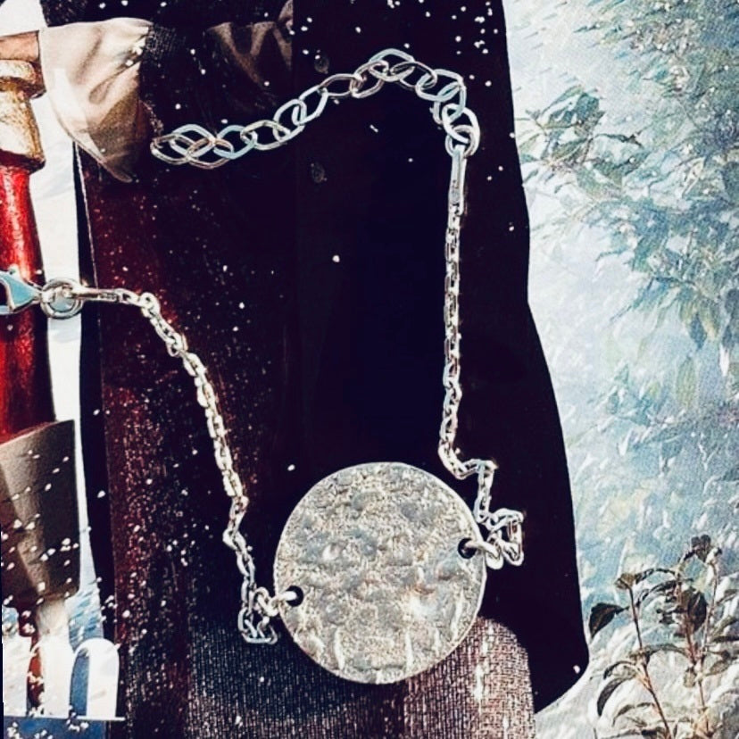 PLATE Armband Silber