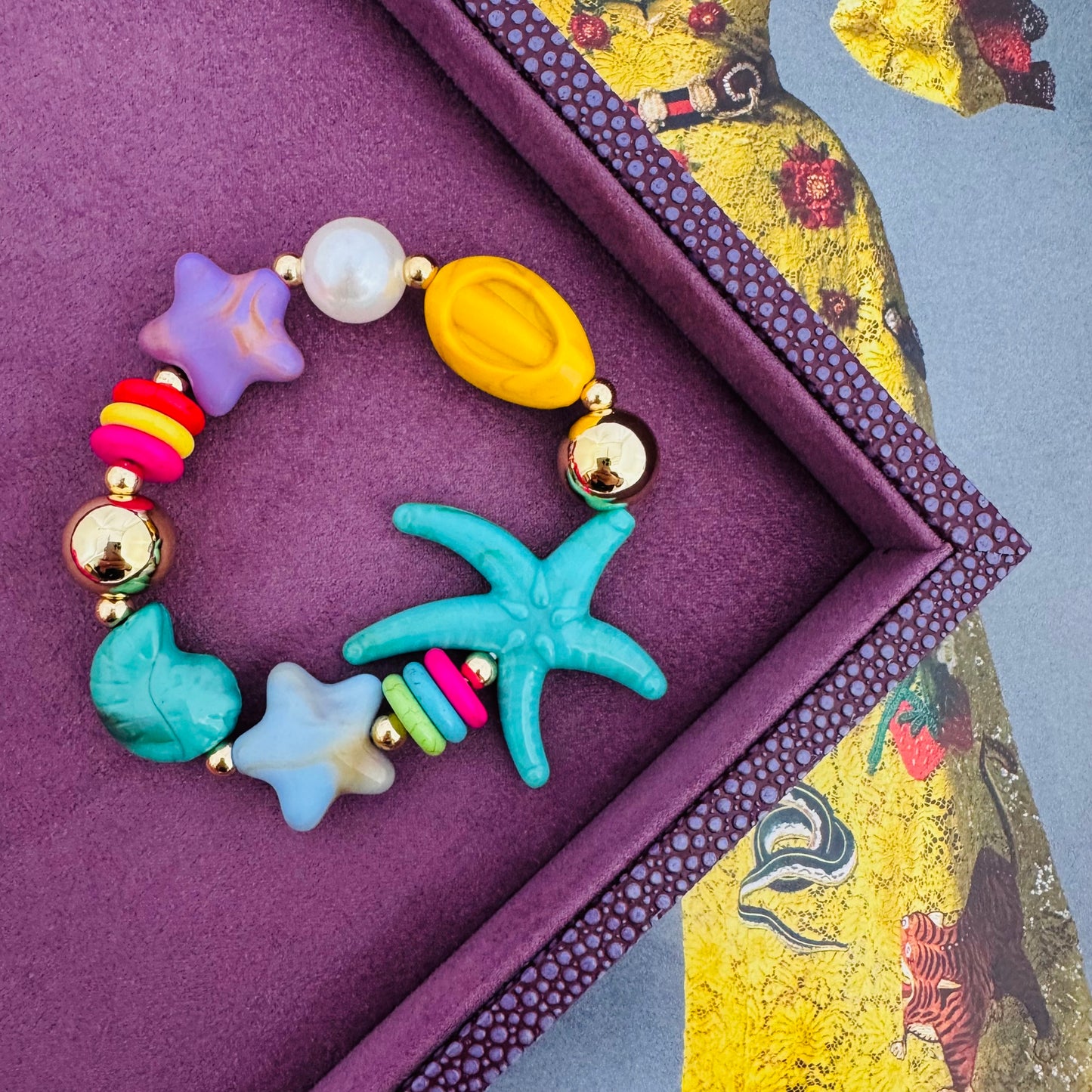 MIDIA Armband Bunt