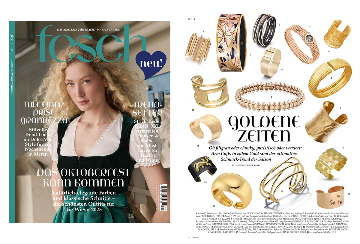 MYMigma Schmuck & Taschen bekannt aus fesch