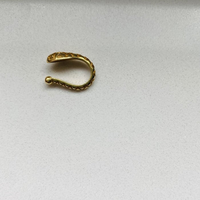 SNAKE Ear Cuff Gold