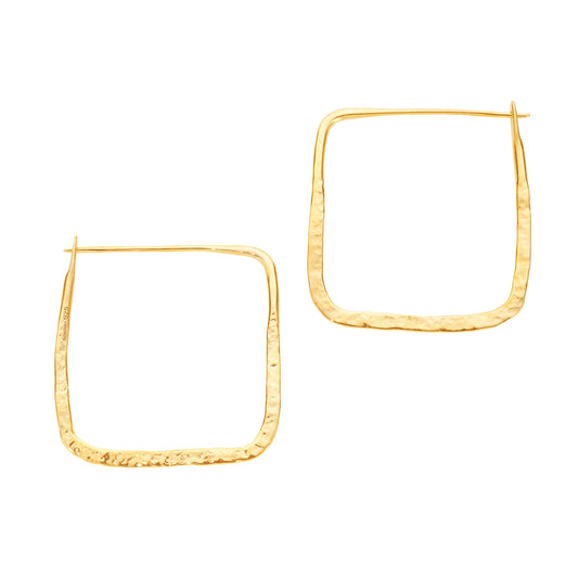 CUBE Ohrringe Gold