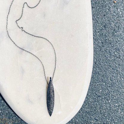 FEATHER kette Silber by MYMigma