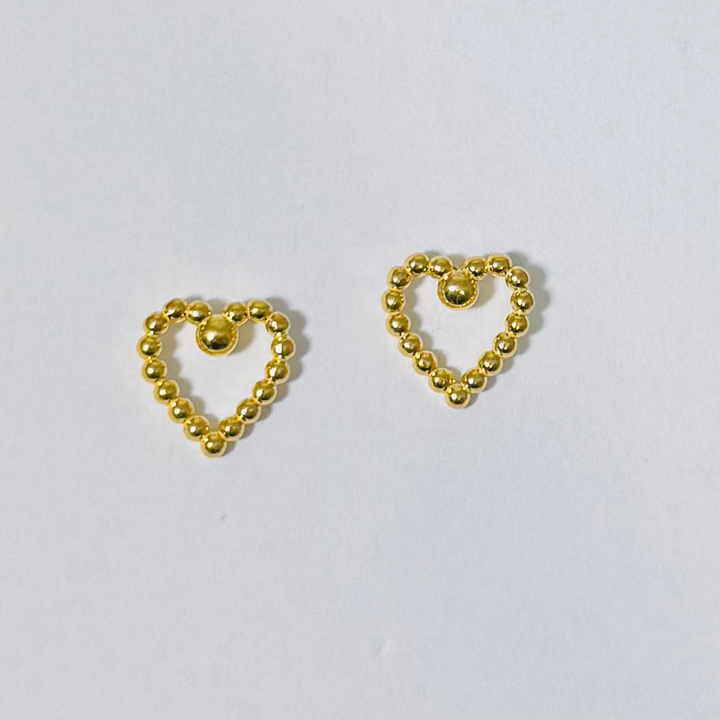 HEART Ohrringe Gold
