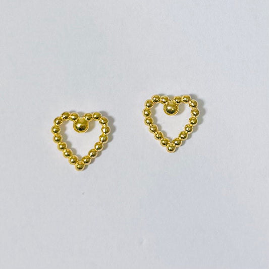 HEART Ohrringe Gold