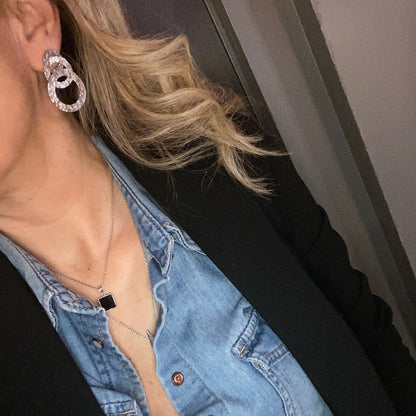 Große Silberohrringe by MYMigma