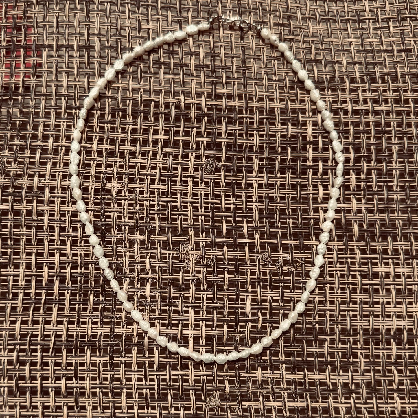 Perlenkette Silber by MYMigma