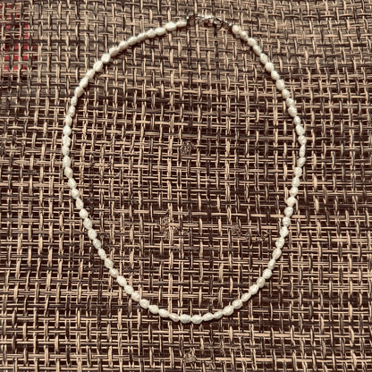 Perlenkette Silber by MYMigma