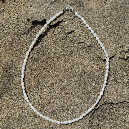 Perlenkette Silber by MYMigma