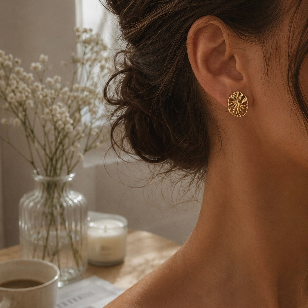 DUSA Ohrringe Gold
