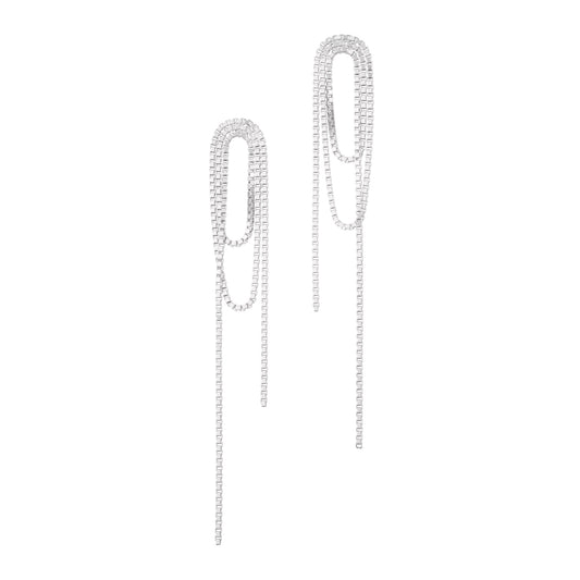 LOOP Ohrringe Silber