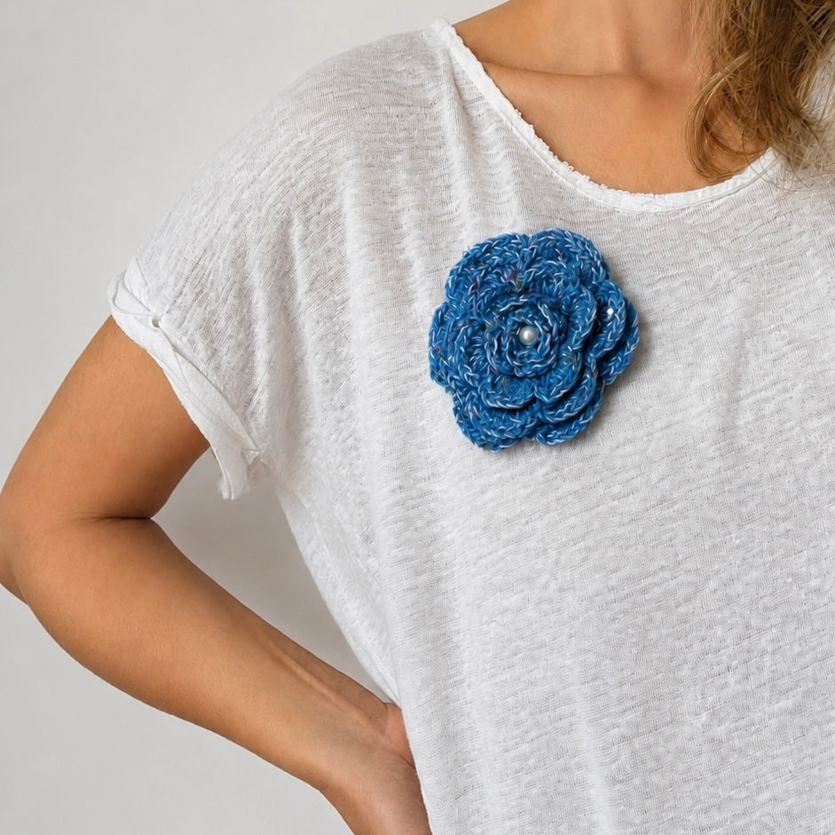 LOUDI Brosche BLau by MYMigma