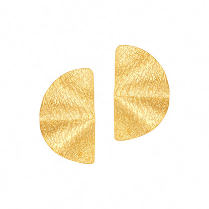 MOON Ohrringe Gold Handmade by MYMigma