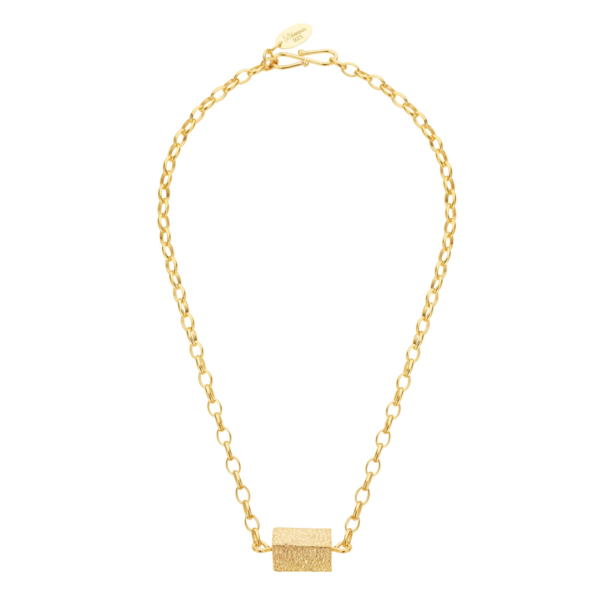 OBLONG CHOKER Kette Gold by MYMigma