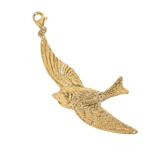 PEACE Charm Gold Anhänger