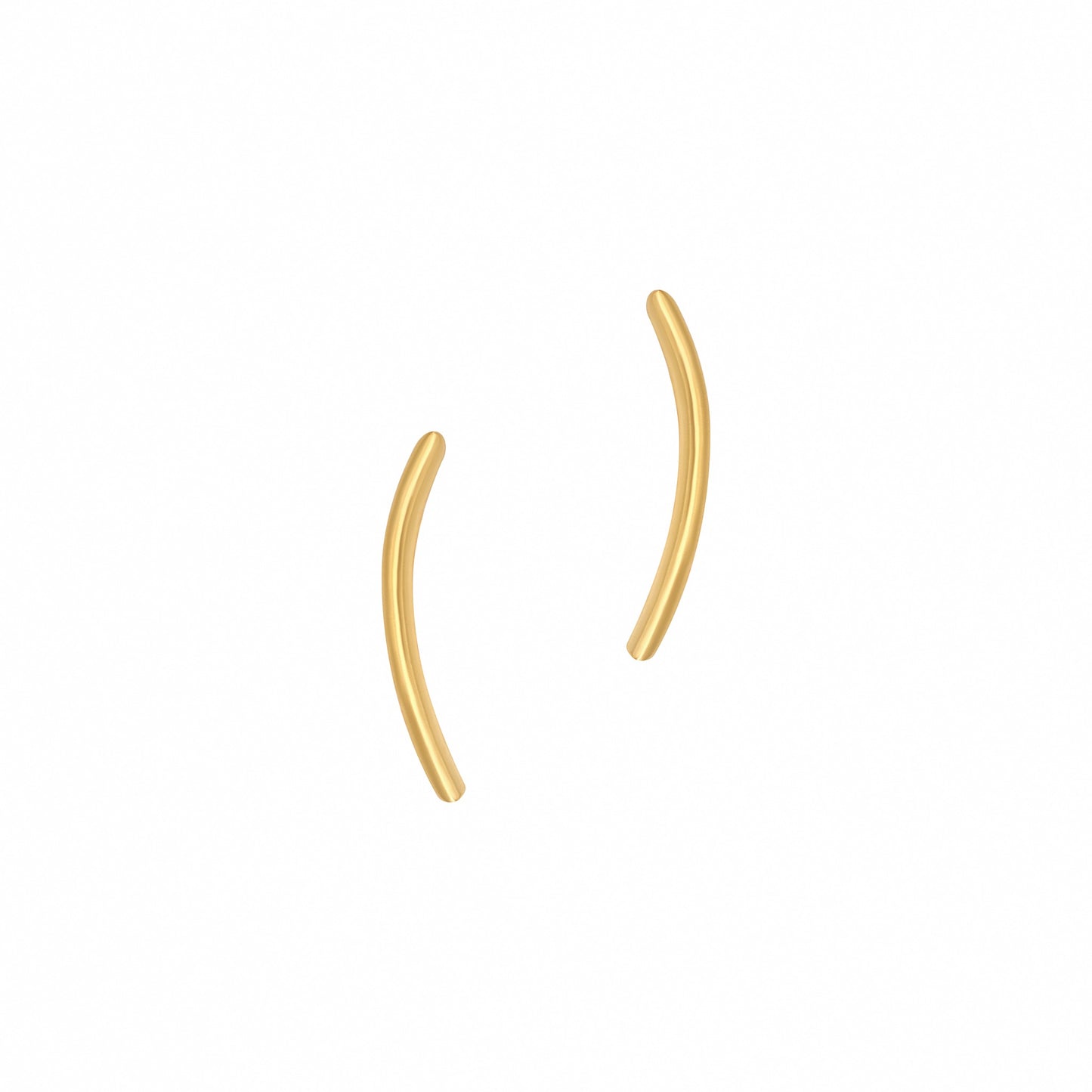 PURE ear climber gold handmade by MYMigma