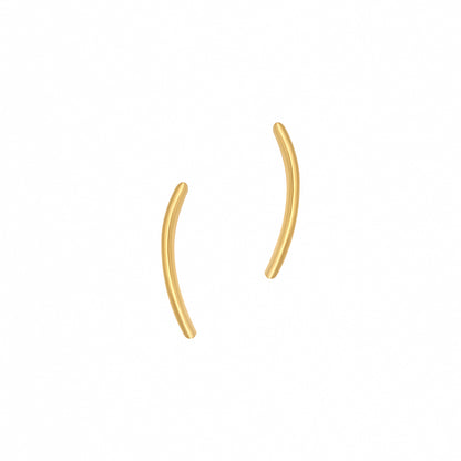 PURE ear climber gold handmade by MYMigma