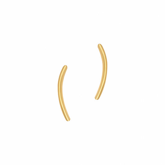 PURE ear climber gold handmade by MYMigma