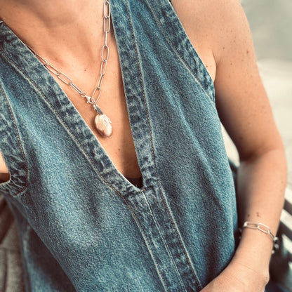 RENA Barockperle Anhänger Silber by MYMigma