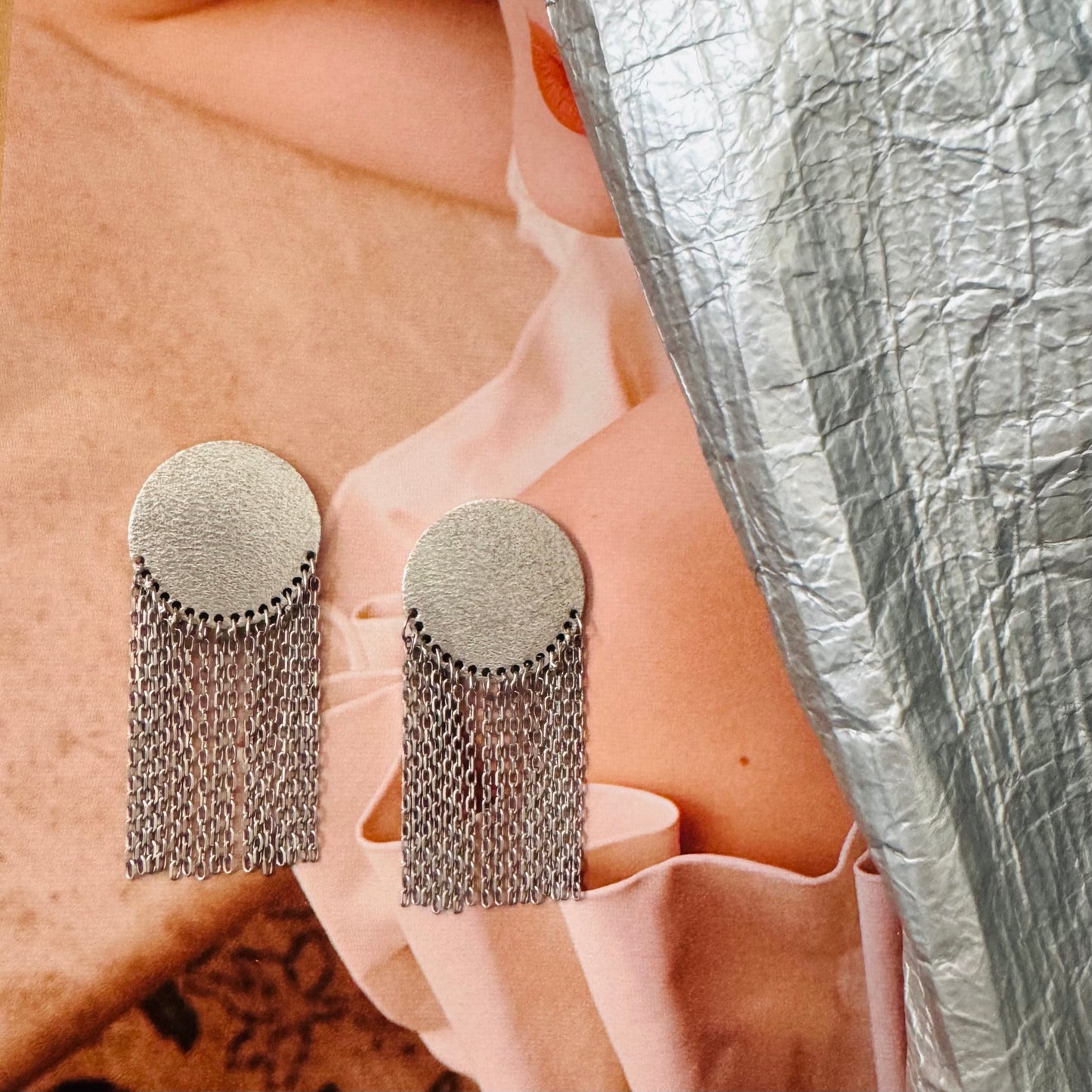 DOT Ohrringe Silber
