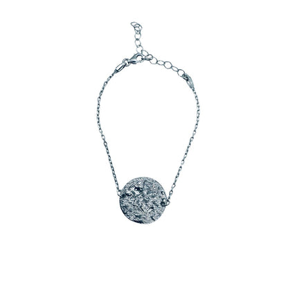 PLATE Armband Silber