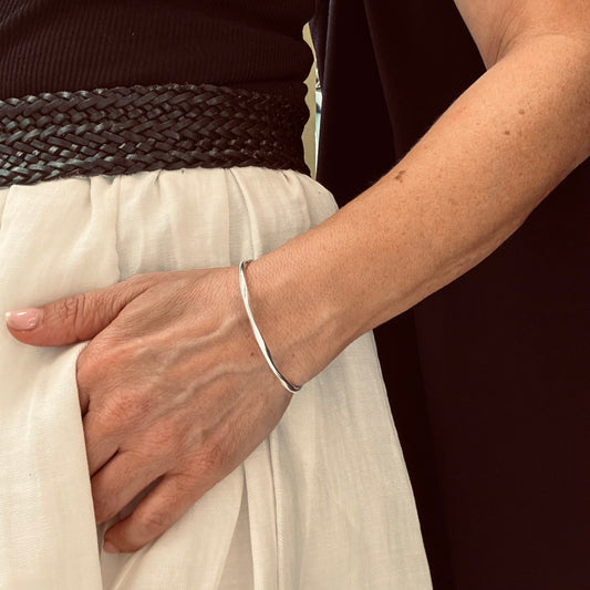 TWIST Armreif Silber