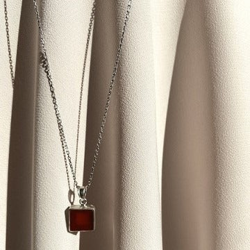 CORAL Kette Silber