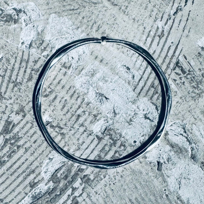 TWIST Armreif Silber