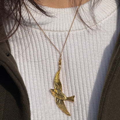 PEACE Charm Gold Anhänger