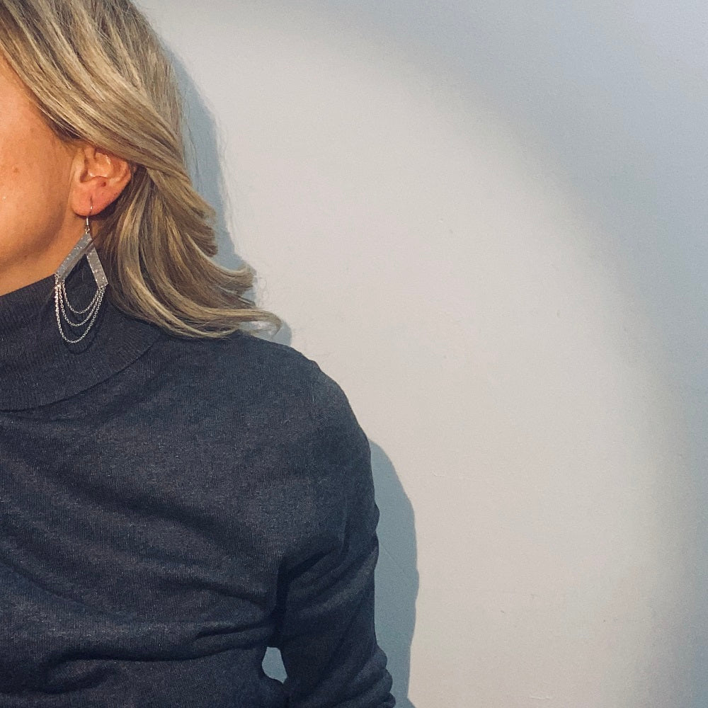 WATERFALL Handmade Silberohrringe by MYMigma