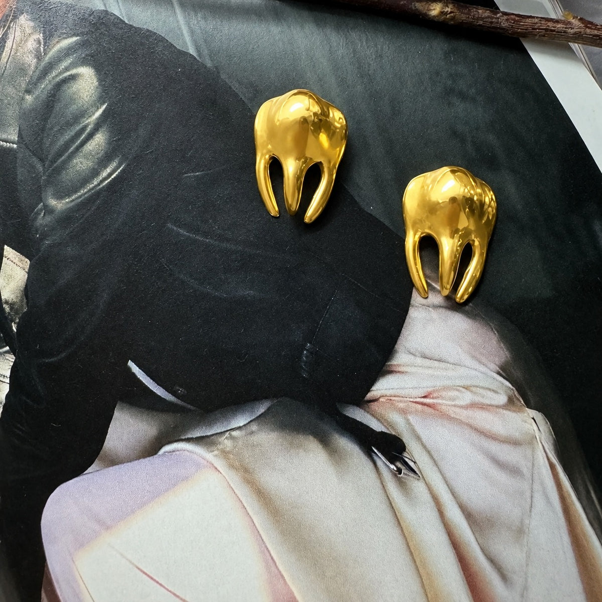 BITE Ohrringe Gold
