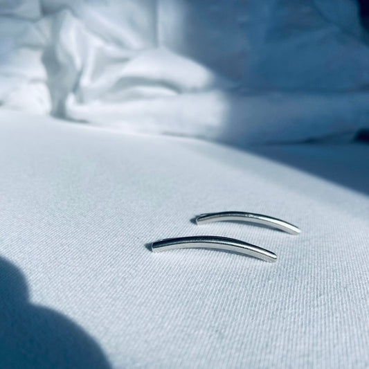 PURE Ear Climber Silber