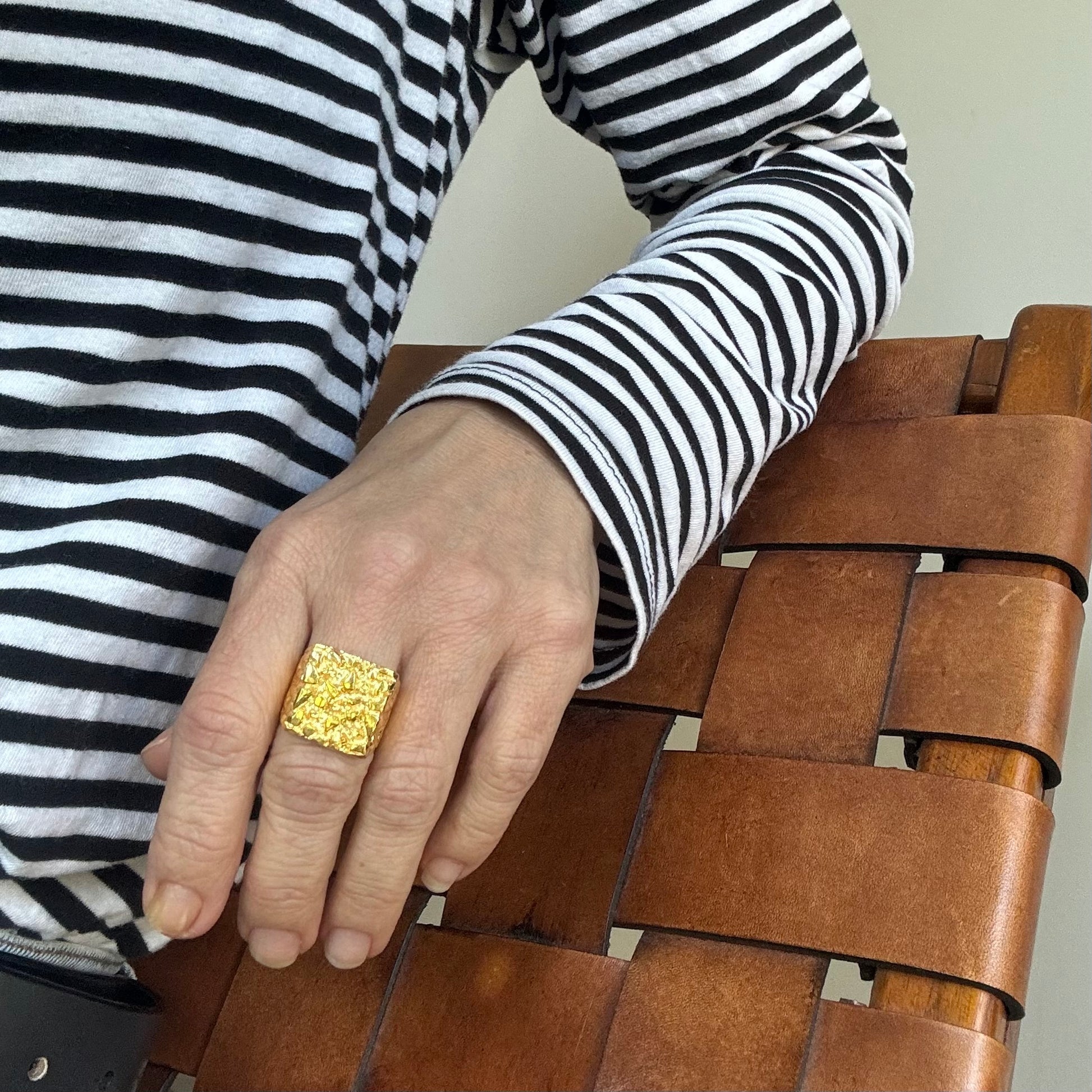 FLAT Ring Gold by MYMigma