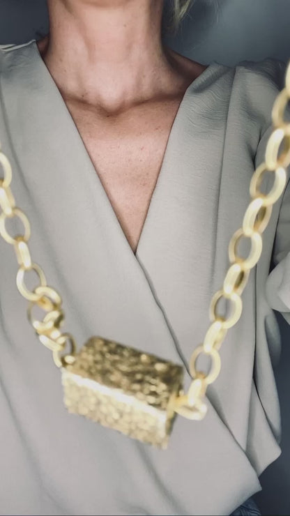 OBLONG Choker Gold