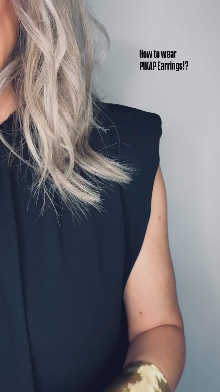 PIKAP Earrings- How to wear