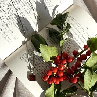 Silberkette mit Edelstein by MYMigma