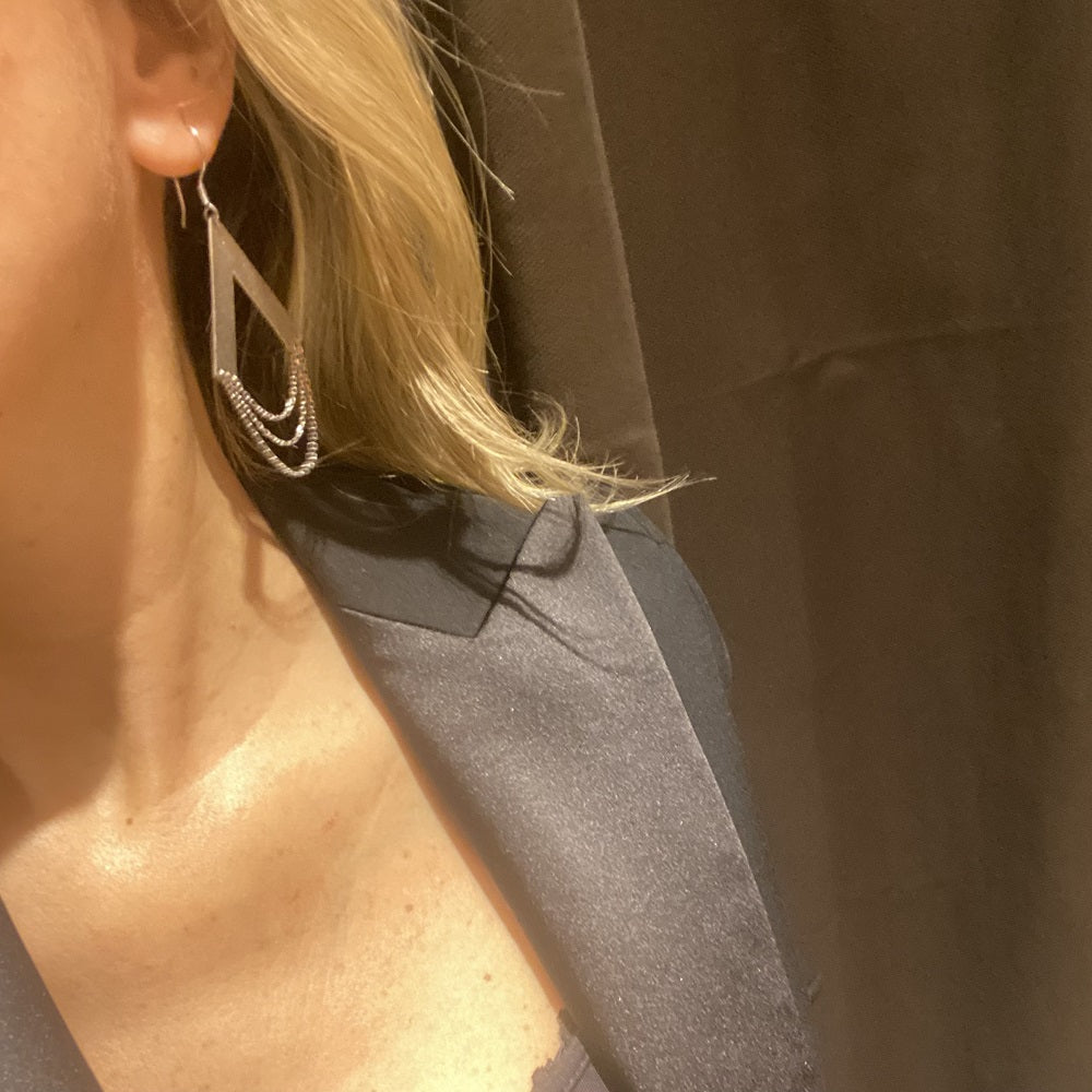 WASSERFALL Ohrringe Silber by MYMigma