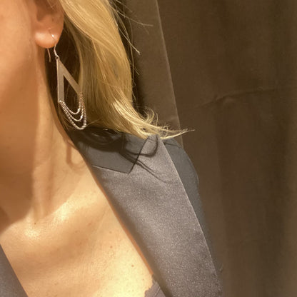 WASSERFALL Ohrringe Silber by MYMigma