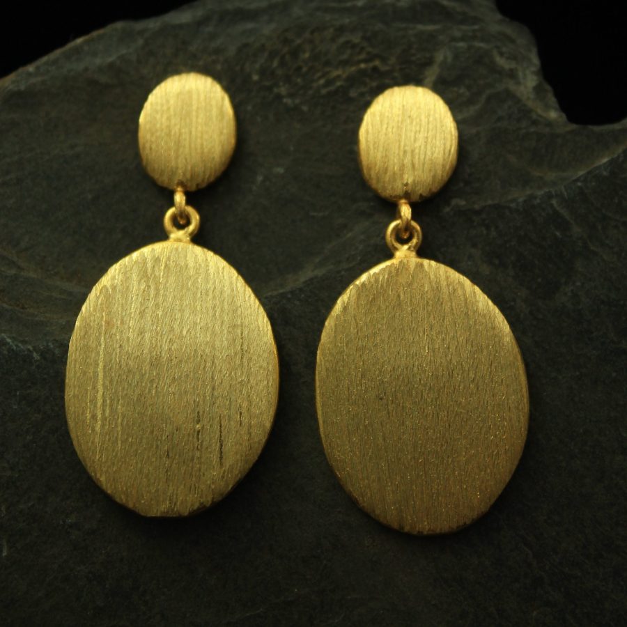 EGG ohrringe gold – Bild 5