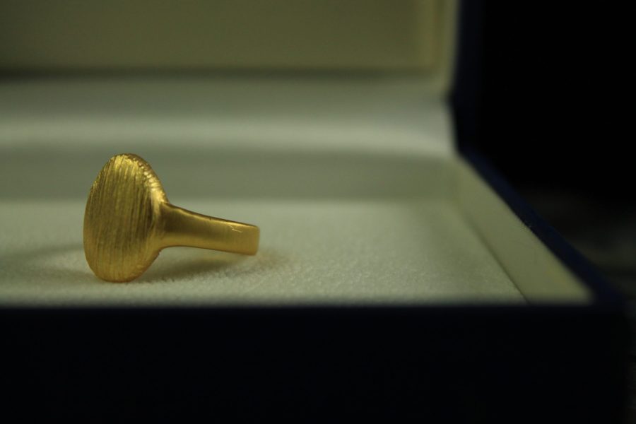 Egg Gold Ring by MYMigma
